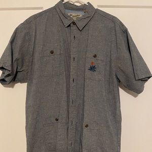 Howler Bros. Agave plant button up shirt. Mens XL